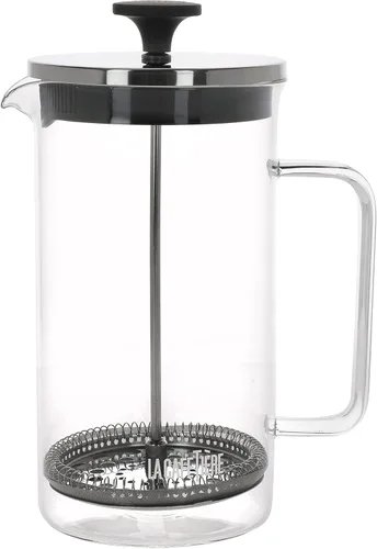 Miniatura 12 de La Cafetière Cafetera de prensa francesa de acero inoxidable Roma