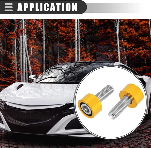 Miniatura 2 de Motoforti Pernos de arandelas de copa colector de escape M8x1.25, pernos de copa de cabezal de escape de carreras de motores, para Acura NSX