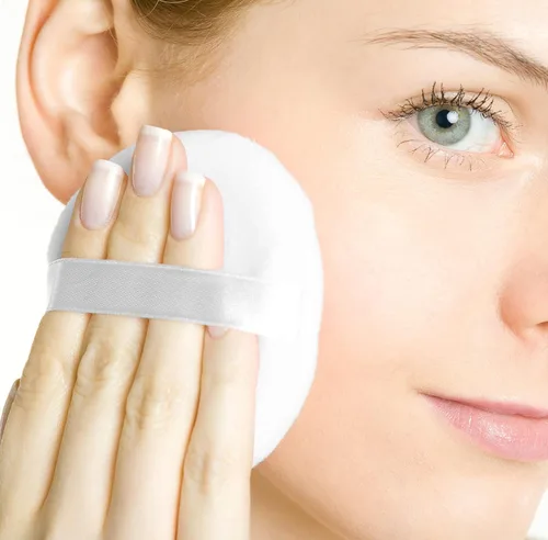 Miniatura 6 de R-NEU Polvo corporal para mujer con soplo de polvo, 100% libre de talco, elegante polvo perfumado de ramo real, después del baño, para piel suave, 1