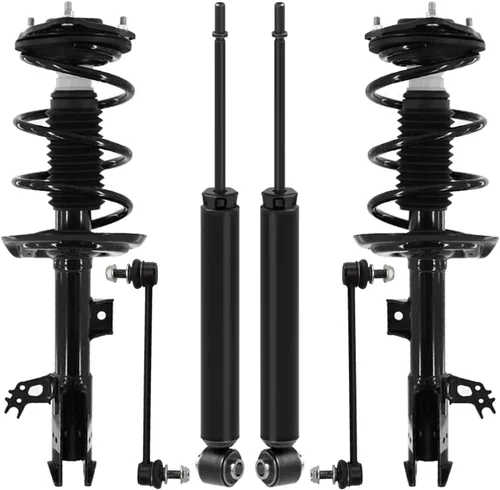 Miniatura 82 de Detroit Axle - Kit de puntales delanteros de 6 piezas para Ford Escape 2014-2019, 2 puntales y muelles helicoidales, 2 enlaces de barra