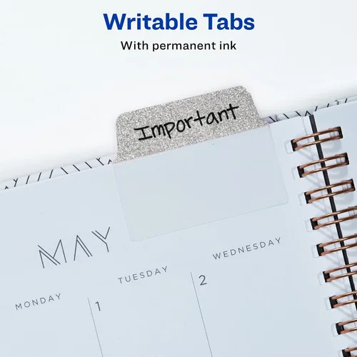 Miniatura 9 de Avery, Multi-Use Ultra Tabs - 2 x 1.5 pulgadas, diseños iridiscentes holográficos, 18 pestañas de páginas reposicionables (74145)