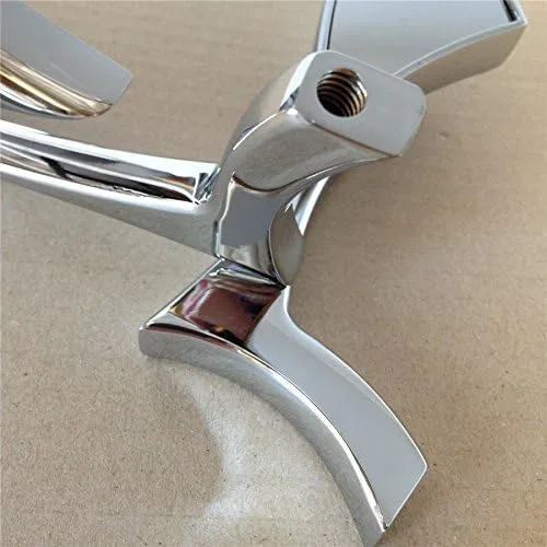 Miniatura 2 de cromado Spear Blade Mini Espejos Fit para Suzuki Savage Intruder Volusia Boulevard