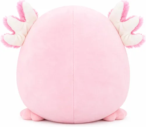 Miniatura 4 de Adorable juguete de peluche de ajolote que abraza el corazón, animal de peluche suave de 11 pulgadas, imprescindible para los amantes del ajolote
