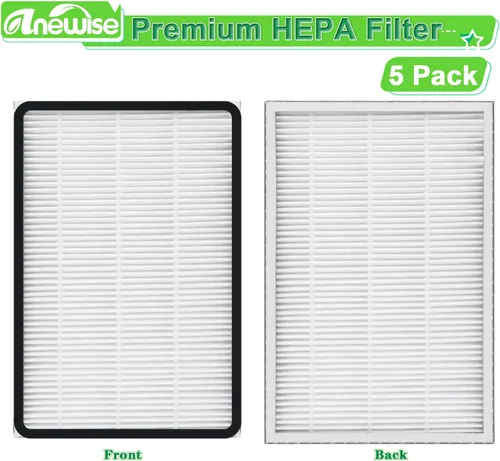 Miniatura 5 de Anewise Paquete de 5 filtros HEPA EF-1 de repuesto para Kenmore 86889, 20-86889, 40324, 53295 y aspiradora vertical, para Panasonic Part MC-V199H