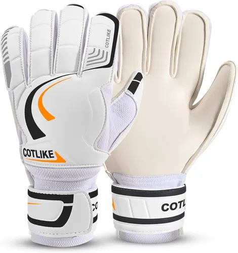 Miniatura 8 de Guantes de portero de fútbol – Guantes de portero de fútbol para niños, niñas, jóvenes y adultos, guantes de portero de fútbol de látex de 0.18
