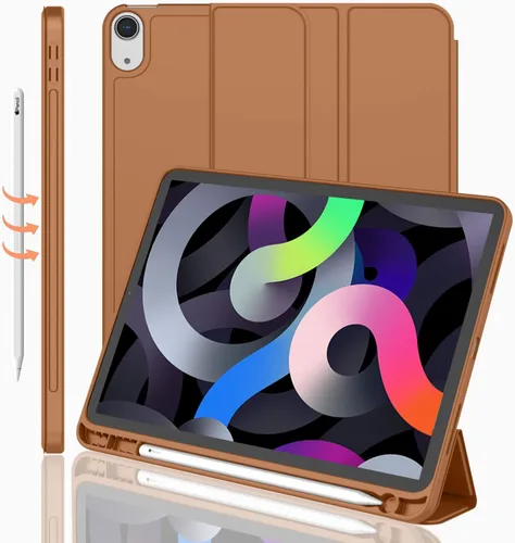 Miniatura 49 de iMieet Funda para iPad Air de 11 pulgadas M3 (2025) / M2 (2024), iPad Air de 5ª/4ª generación 2022/2020 de 10.9 pulgadas con soporte para lápices