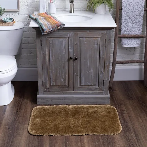 Miniatura 11 de Mohawk Home Alfombra de baño Acclaim lavable a máquina, café (2 x 3 pies 4 pulgadas)