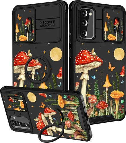 Miniatura 189 de Funermei Funda para teléfono Samsung Galaxy Note 10 Plus – Funda femenina bonita para niñas, diseño inspirador estético con funda para cámara