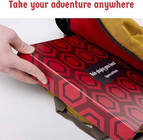 Miniatura 7 de Tablero de juego con papel hexers: alternativa vinilo esterilla, dungeons and dragons d & d dnd pathfinder rpg compatible, 27 pulgadas x 23