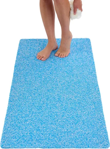 Miniatura 85 de Tapete de ducha antideslizante para bañera - Tapete de baño de lufa para baño - Tapete de baño de 40 x 16 pulgadas - Alfombra de baño antideslizante