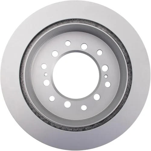 Miniatura 7 de TRQ Kit de pastillas de freno trasero y rotor, kit químico de freno, pastillas de freno, rotor de freno cerámico premium con revestimiento G
