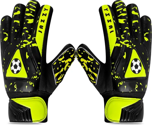 Miniatura 10 de Guantes de portero juvenil con doble protección para la muñeca, material de látex antideslizante Púrpura