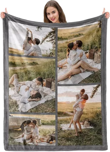 Miniatura 53 de Manta personalizada con imagen, mantas personalizadas para adultos y niños, manta de fotos personalizable, mantas personalizadas como regalo para 5