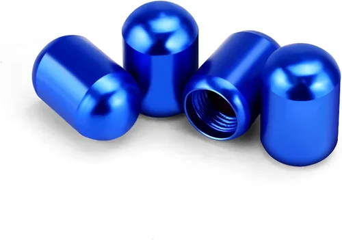 Miniatura 8 de JUSTTOP 4 tapones para válvulas de neumáticos de automóvil, cubierta de tapas de aire, universales para automóviles, SUV, bicicletas, camiones