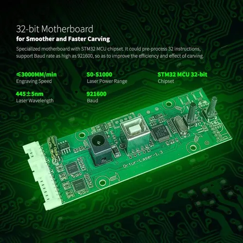 Miniatura 4 de ORTUR Laser Master 2 S2 4000mW Laser Engraver Laser Engraving Cutting Machine (LU1-3), Laser Class 4