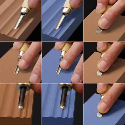 Miniatura 9 de Sharp Pebble Dos Lados 400/1000 Grit Cuchillo Afilar Piedra y Carpintería Doble Grit Afilar Piedras Grano 400 & 1000