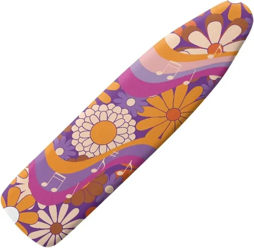 Miniatura 22 de Funda para tabla de planchar con diseño de estrella de mar de playa, resistente a los abrasadores, extra ancha, cubierta para tabla de planchar