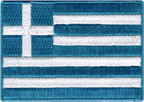 Miniatura 66 de Cypress Collectibles - Parche de bandera de Italia - Apliques bordados - Parches termoadhesivos de país europeo - Dimensiones: 3.5" x 2.5
