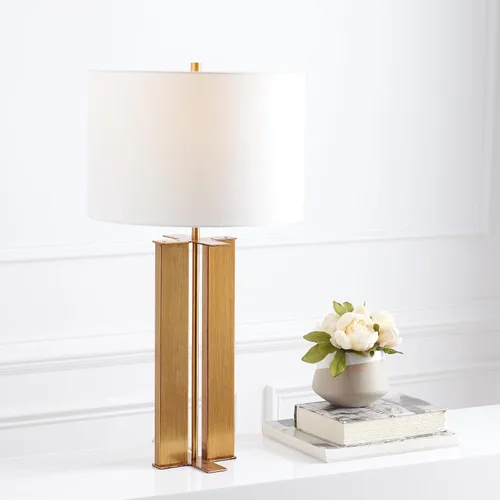 Miniatura 2 de SAFAVIEH Lighting Collection Vanya - Lámpara de mesa de 28 pulgadas (bombilla LED incluida)