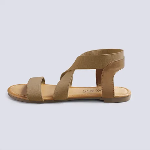 Miniatura 4 de Sandalup - Sandalias planas y elásticas para mujer