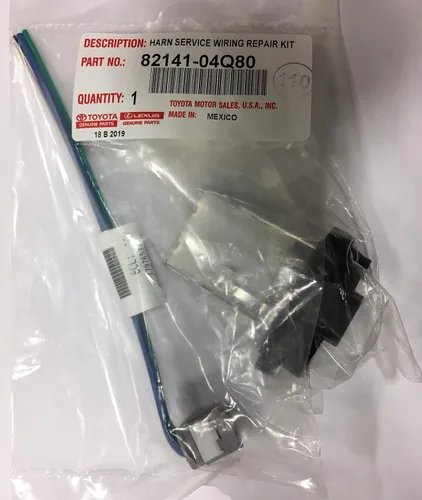 Miniatura 2 de TOYOTA Genuine Actualizado Resistor del Motor del Soplador y Conector de Coleta para Tacoma 2005-2017 - Partes 82141-04Q80 y 87138-04070