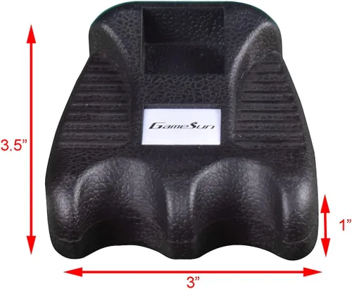 Miniatura 5 de Soporte de taco de 2 agujeros, soporte de taco de piscina con 4 tizas, soporte para palos de taco