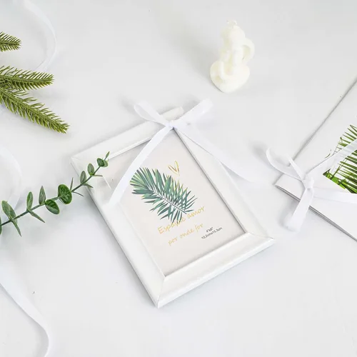 Miniatura 5 de Cinta blanca de grogrén de 3/8 pulgadas x 100 yardas para envolver regalos, muy adecuada para decoración de bodas, ramos, manualidades, costura