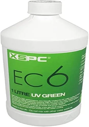 Miniatura 7 de XSPC EC6 - Refrigerante para PC de alto rendimiento, opaco, 33.8 fl oz, verde UV Verde UV opaco