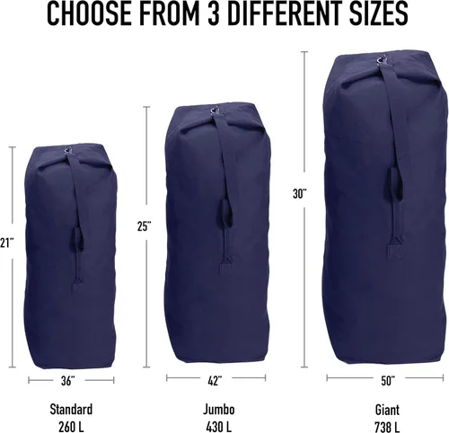 Miniatura 2 de Rothco Bolsa de Lona Duffle de Carga Superior