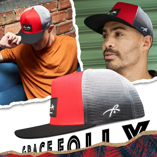 Miniatura 72 de Grace Folly - Gorra trucker unisex gorra de malla con cierre trasero
