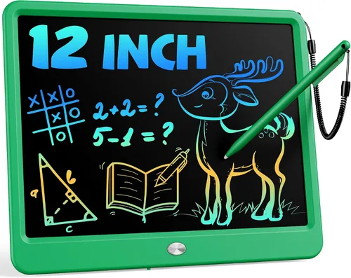 Miniatura 17 de Bravokids Juguetes para niñas y niños de 3 a 6 años, tableta de escritura LCD tablero de dibujo de 10 pulgadas, almohadillas de dibujo electrónicas