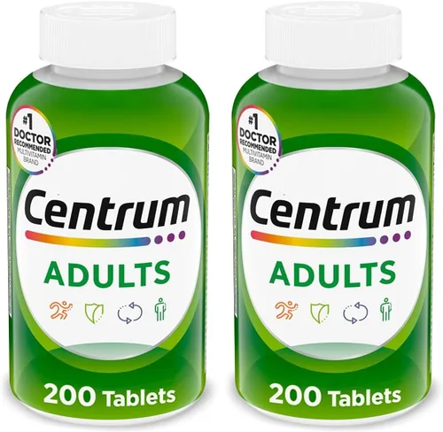 Miniatura 17 de Centrum Suplemento multivitamínico/multimineral para adultos con antioxidantes, zinc, vitamina D3 y vitaminas B, sin gluten, ingredientes sin OMG