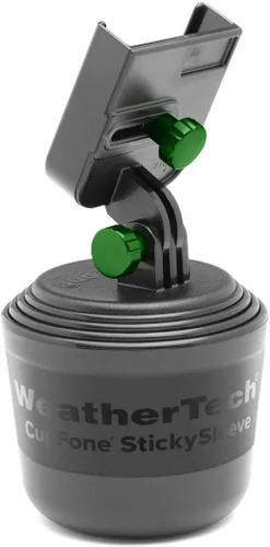 Miniatura 13 de WeatherTech CupFone con extensión – Soporte ajustable y universal para teléfono móvil con portavasos para coche y camión – Mejor diseño para carga