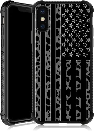 Miniatura 13 de Funda para iPhone Xs Max, diseños de girasol, estrella, cielo, cubierta trasera de cristal templado antiarañazos, esquinas reforzadas, carcasa