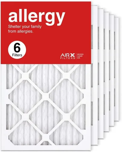 Miniatura 7 de AIRx Filters Filtro MERV 11 para horno de aire 10 x 30 x 1 para alergias, polvo y caspa de mascotas (paquete de 6), filtro de repuesto plisado