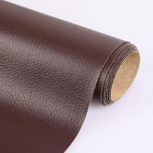Miniatura 10 de Tela de Tapicería de Vinilo de Cuero Sintético por Yarda 55" de Ancho Material de Cuero Sintético Suave en Láminas para Muebles Marino Manualidades