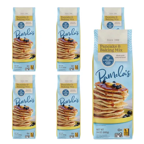 Miniatura 9 de Pamela's Products Mezcla para hornear y panqueques sin gluten, bolsas de 4 libras (paquete de 3)