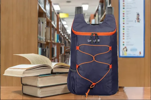 Miniatura 5 de Levayhill 16L Mochila ligera plegable para senderismo, mochila de día pequeña y plegable para viajes, bolsa de gimnasio ultraligera y resistente al