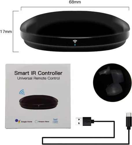 Miniatura 7 de FRANKEVER Paquete de 2 controles remotos inteligentes por infrarrojos, control remoto infrarrojo universal para TV, DVD, aire acondicionado STB