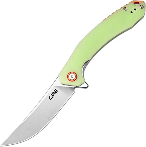 Miniatura 7 de CJRB - Cuchillo plegable Gobi (J1906), con hoja de acero en polvo AR-RPM9, mango G10, de bolsillo, para uso diario, azul Hoja AR-RPM9