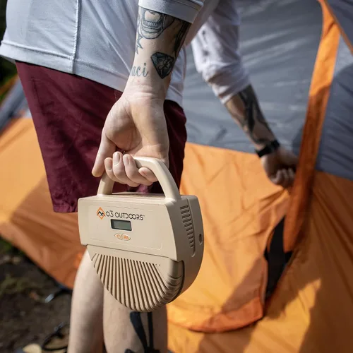Miniatura 6 de Overlander 750 Purificador de aire y eliminador de olores, recargable, diseño compacto, ajustes de tiempo variables, recargable por USB