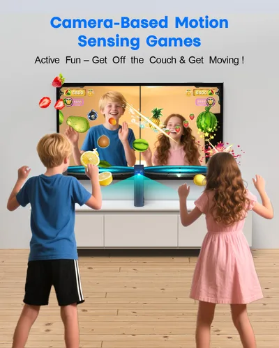 Miniatura 4 de MetFut Consola de juegos AR Motion para niños: sistema de juego de aprendizaje y juego activo para mejorar la lógica, la coordinación y el fitness.