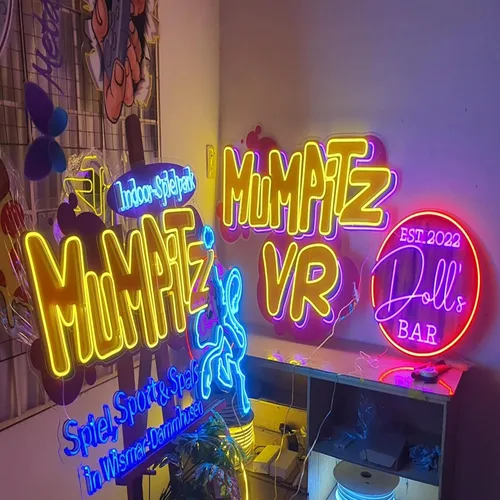 LOGO Letreros de neón 3D, diseño de neón personalizado, regulable, letrero LED personalizado para empresa, oficina, tienda, bar, salón, estudio,