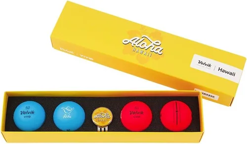 Miniatura 15 de Volvik Vivid City, State, Country Edition Golf Ball Gift Sets