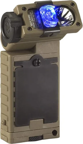 Miniatura 3 de Streamlight 14024 Sidewinder Linterna LED de aviación impermeable de 55 lúmenes con (2) pilas alcalinas AA en concha, coyote