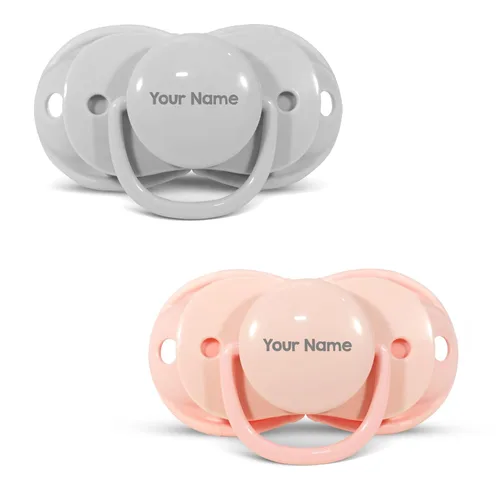 Miniatura 11 de RaZbaby Keep-It-Kleen - Paquete de 2 chupetes para bebé, se cierra cuando se cae, pezón de ortodoncia de silicona sin BPA, ideal para viajes