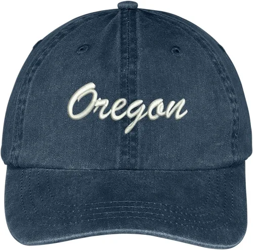 Miniatura 3 de Trendy Apparel Shop Oregon State Embroidered Low Profile Adjustable Cotton Cap