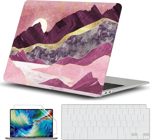 Miniatura 7 de GVTECH Funda para MacBook Air de 13 pulgadas (2010-2017) A1369 A1466 carcasa rígida de plástico, carcasa negra