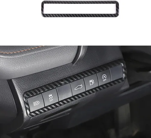 Miniatura 8 de Rifoda Para Camry Co-Piloto Guantera Lateral Panel de Interruptor Decoración Material ABS Ajuste para Toyota Camry 2018 2019 2020 2021 2022