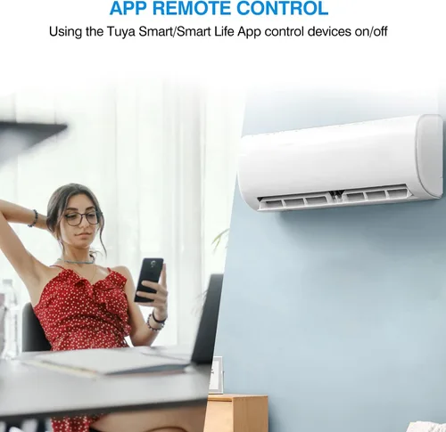 Miniatura 3 de eMylo - Medidor de vatios inteligente monofásico AC 63A 80-400V, medidor de energía WiFi Tuya Control remoto, interruptor de circuito y protección